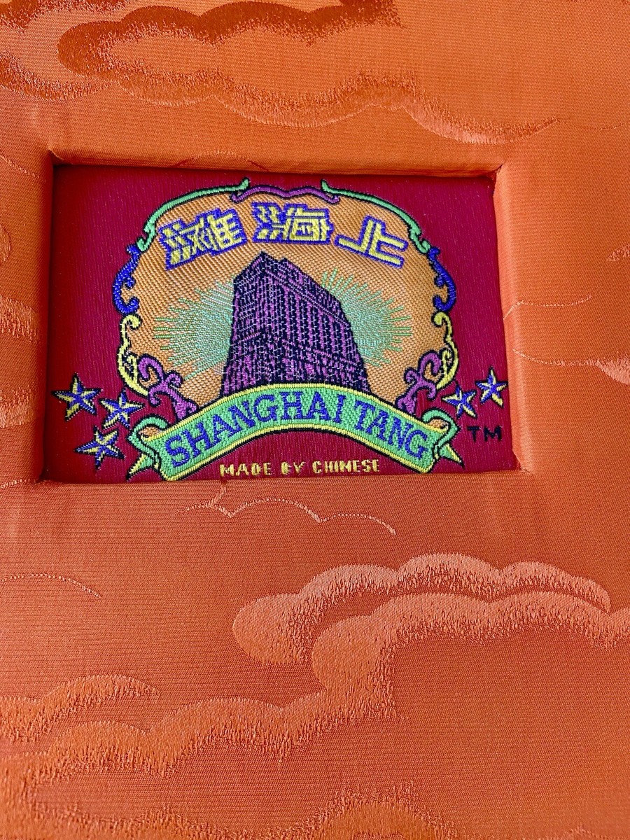 SHANGHAI TANG China 50 Pgs Orange Silk Album - NIB | eBay