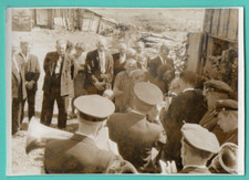 LATVIA LETTLAND Funeral Ceremony at the Cemetery VINTAGE PHOTO 3