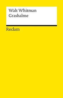 Grashalme von Walt Whitman | Buch | Zustand sehr gut