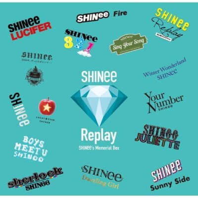SHINee 10th Japan Debut SHINee's Memorial Box Replay 15CD + 3DVD +
