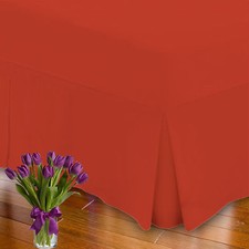 Percale T180 Extra Deep 16" / 40cm Fitted Valance Sheet Single,Double,King, 