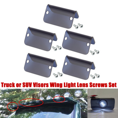Truck / SUV New HD Lund Replacement Lens Lenses Hardware Set Cab Moonvisor Front