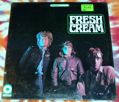 CREAM Fresh Cream ATCO RECORDS 1967 STILL SEALED Original Pressing ERIC CLAPTON!
