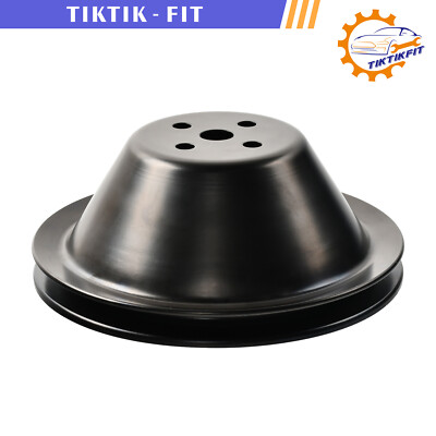Short Water Pump Pulley SWP Single Groove For Small Block Chevy SBC 267 305 400