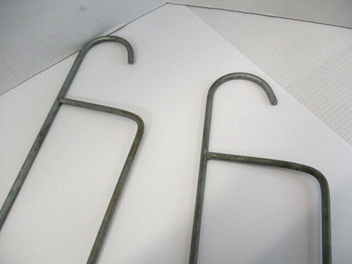 (2) Metal Sock Stretcher Stocking Dryer Hanger Set Mid-Century Laundry Decor - Picture 2 of 10