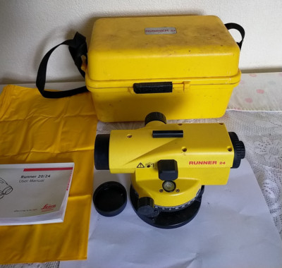Leica Runner 24 Visier Level Survey DIY Messwerkzeuge
