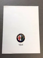 1991 Alfa Romeo 164 Original Car Sales Brochure