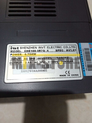 1pcs New INVT frequency converter CHE100-0R7G-4 0.75K/380V