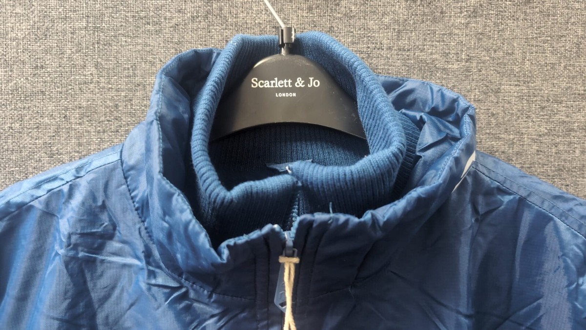 Personnalisation de veste coupe-vent next Bleu