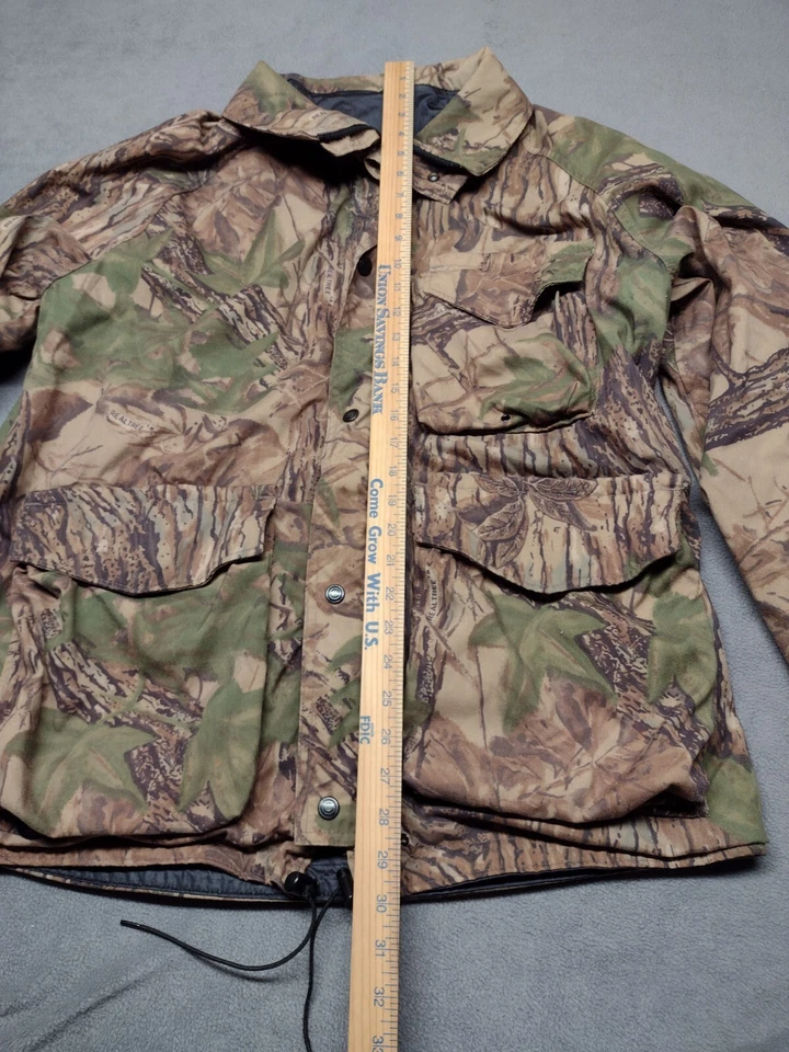 Chaqueta De Colección 10x Gortex Ropa de Lluvia X Grande Regular Realtree Camuflada Para Hombre Pecho... Foto 4 de 4