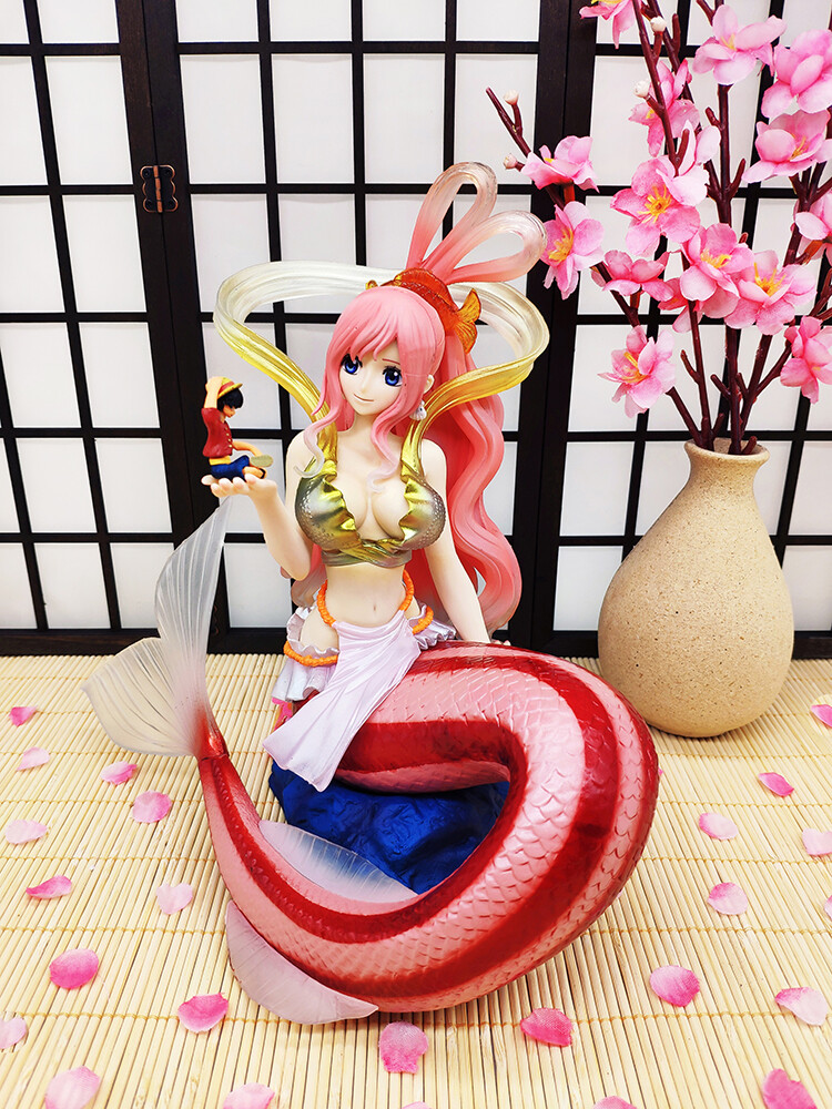 Anime One Piece Piratas Princesa Shirahoshi Sirena Figura Estatura Juguete Regalo