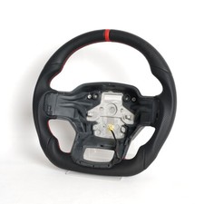Full Leather Sport Steering Wheel For Ford F250 F350 2021-2026 With Heated Full Leather Sport Steering Wheel For Ford F250 F350 2021-2026 With Heated