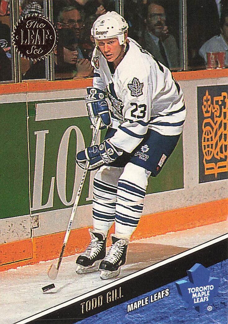 1993 Leaf #22 Todd Gill Toronto Maple Leafs | eBay