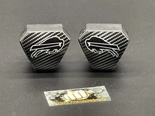 Buffalo Bills Custom Carbon Fiber Full Size Helmet Visor Clips