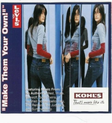 Levi's Jeans: Make Them Your Own Music CD Maverick Very
