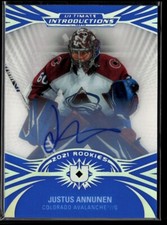 2021-22 Ultimate Collection Introductions Auto #UI-73 Justus Annunen RC