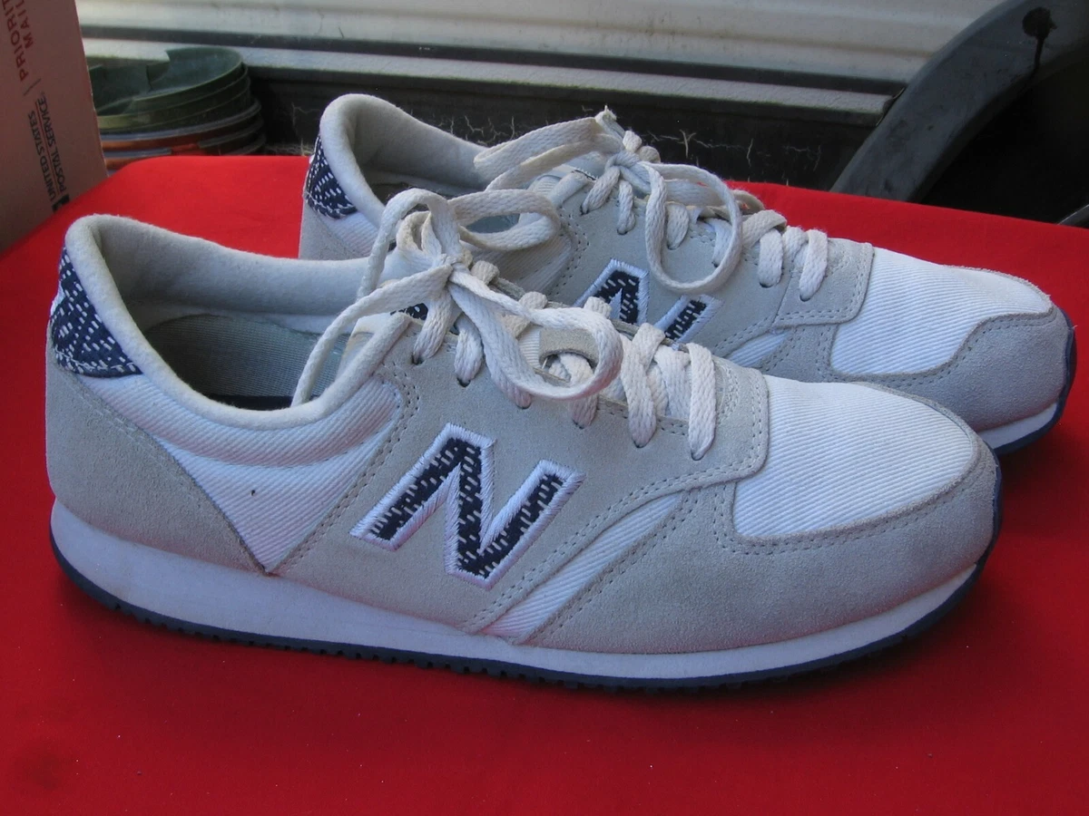 new balance 420 leather trainers