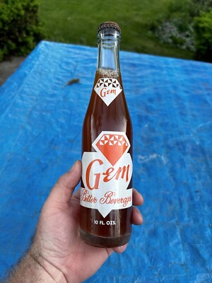 ACL 1973 Orange Soda 16 Oz Ounce Soda Pop Unopened GEM CAP Bottle