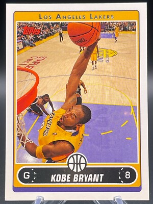 PSA8】07Topps TrademarkMoves-Orange Kobe PSA8】07Topps TrademarkMoves-Orange Kobe