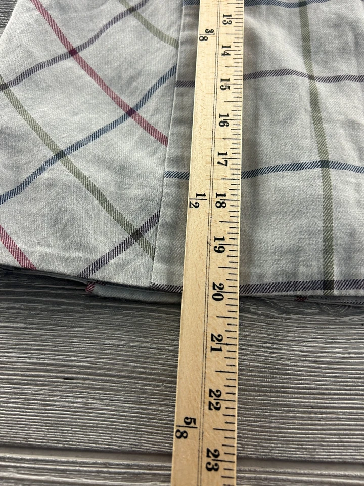 Falda Edme & Esyllte Mujer 6 Gris Cuadros Volantes Borde Bolsillos Boho Forrada Foto 4 de 4