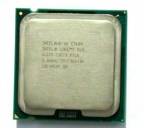 Intel Core 2 Duo E7600 3.06 GHz LGA 775 CPU Processor 1066 MHz 65W - Image 3 of 4