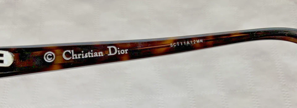NUEVO Christian Dior DiorSight1 GRANDE Tort Ojo de Gato Gafas de Sol Marrón Lente Foto 2 de 4