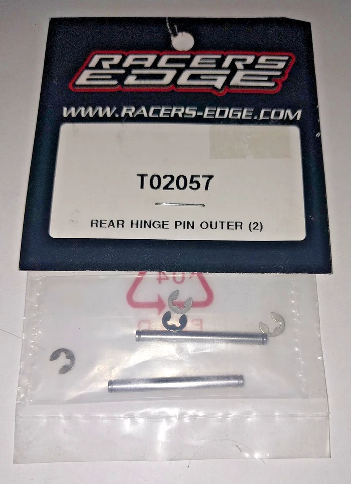 Racers Edge T02057 Rear Hinge Pins Outer & E-clips for switch Back - Image 2 of 2