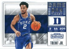 2018-19 Panini Contenders D P Game Day Tickets #17 Gary Trent Jr. Blue Devils