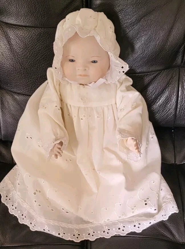 Rare Grâce Putman bébé biscuit 1922 nouveau né baptême poupon no reborn artiste - Photo 3/4