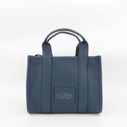Marc Jacobs Damen The Small Leder Tasche Traveler Blue Sea OS - Bild 3 von 12