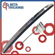 Modanatura Paraurti Posteriore Cromata Fiat 500 Dal 2007 al 2015 Con Tappo