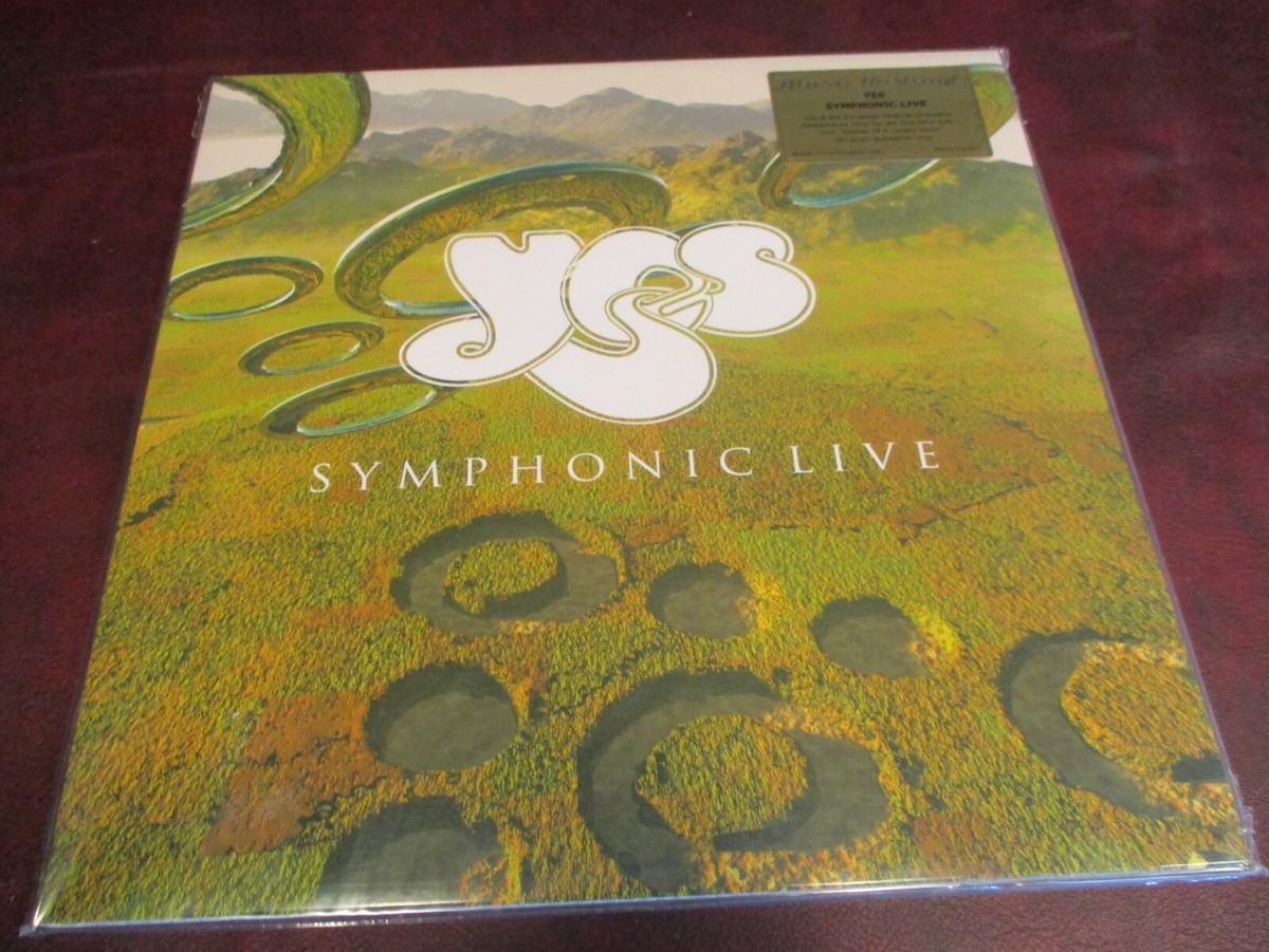 YES VERIFIED SYMPHONIC LIVE 180G AUDIOPHILE RARE 1ST EDITION
