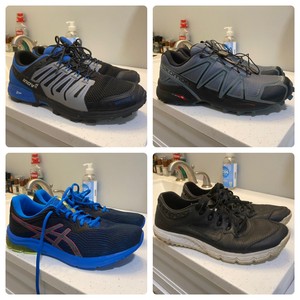 Tênis de Corrida Masculino 11 Pacote Salomon Speedcross 4 Inov - 8 roctite G 275 Asics | eBay
