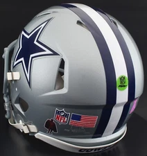 DALLAS COWBOYS NFL Riddell Speed Full Size REPLICA Football Helmet