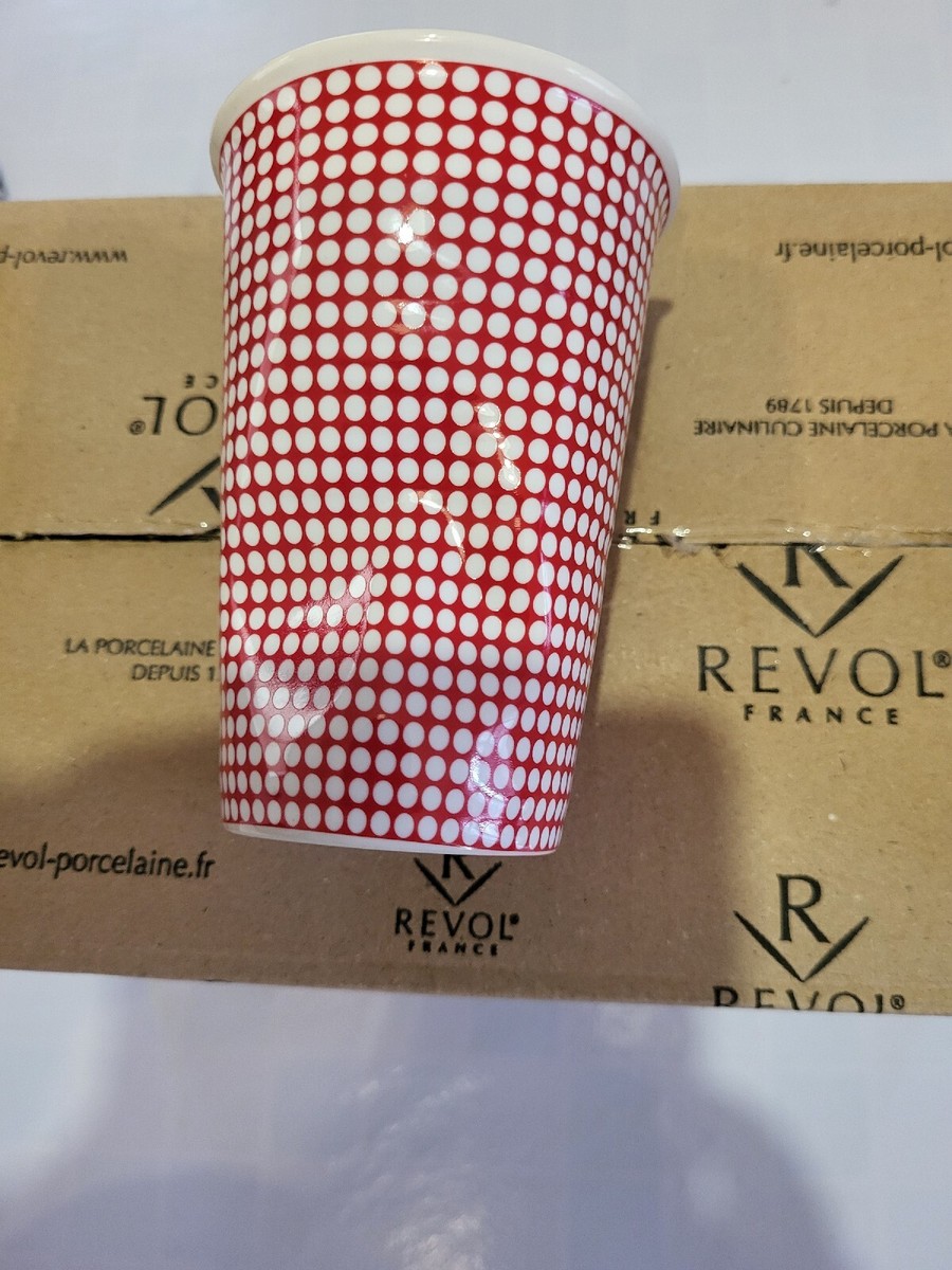 MUG REVOL 6 Grandes TASSES DRAPEAUX TASSES FROISSÉES CAPPUCCINO 18CL ,Neuf EUR 180,00 - FR