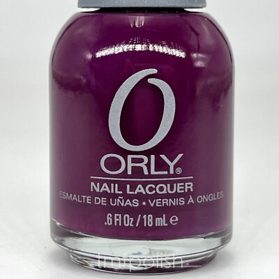 Brand New Orly Nail Polish - Plum Noir - Full Size