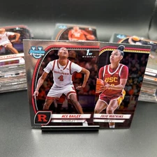 2024-25 Bowman Chrome University Basketball - Base & 1st Bowmans Pick Your Card
