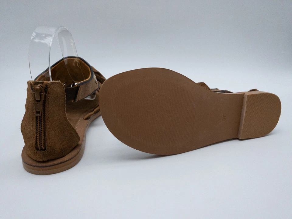 Sandalias De Dama Bronx De Dedo De Cuero Marrón Talla 37 EU Art. 8340-50 - Imagen 2 de 3