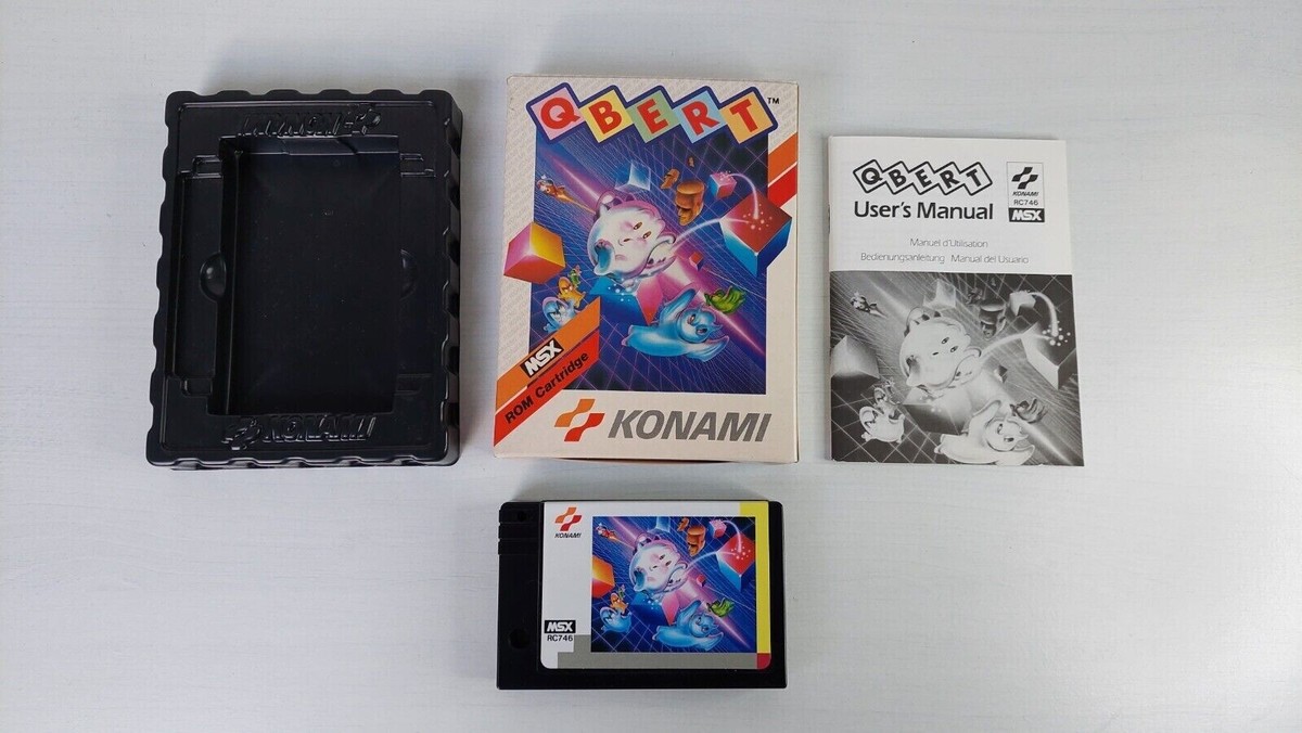 Konami Qbert for MSX | eBay
