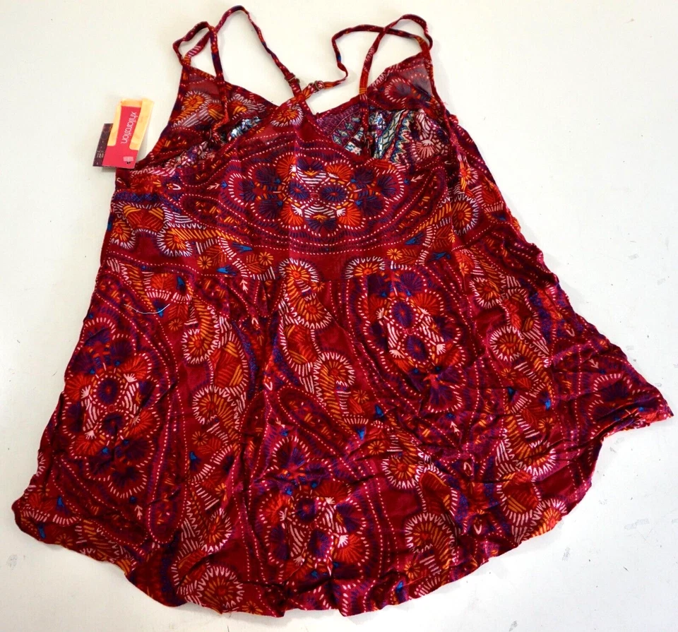 XHILARATION NIÑAS/JUNIORS TIRANTES CAMI TOP XS FUCSIA ¡¡NUEVO CON ETIQUETAS!!! Foto 2 de 3