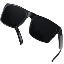 LYZOIT Extra Large Sunglasses for Big Wide Heads Mens Polarized XL Oversized ...