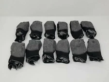 (12) Pair Ansell HyFlex 11-600 Size 10 Nylon Polyurethane Gloves (XL)  Black