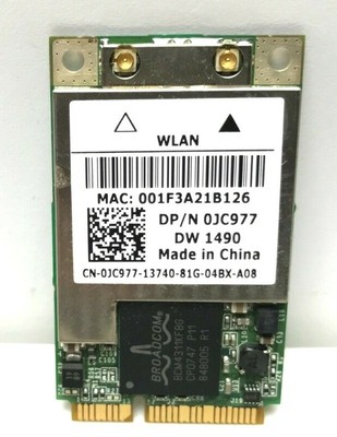 Dell Latitude E6410 14.1/" Genuine Intel 622ANHMW 2GGYM Wireless WiFi Card