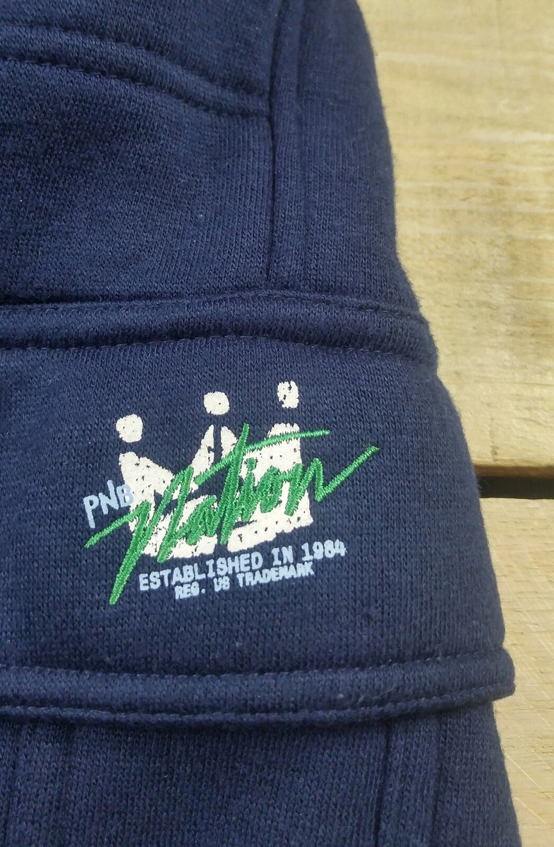 Vintage PNB NATION Heavyweight Fleece Cargo Sweatpants Baggy