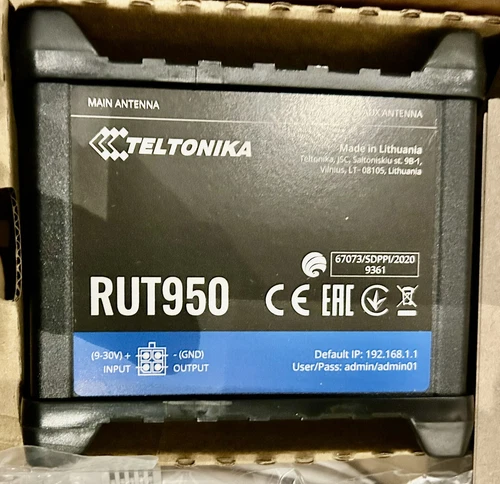 Teltonika RUT 950 4G / LTE / Wi-Fi / WAN Failover Router