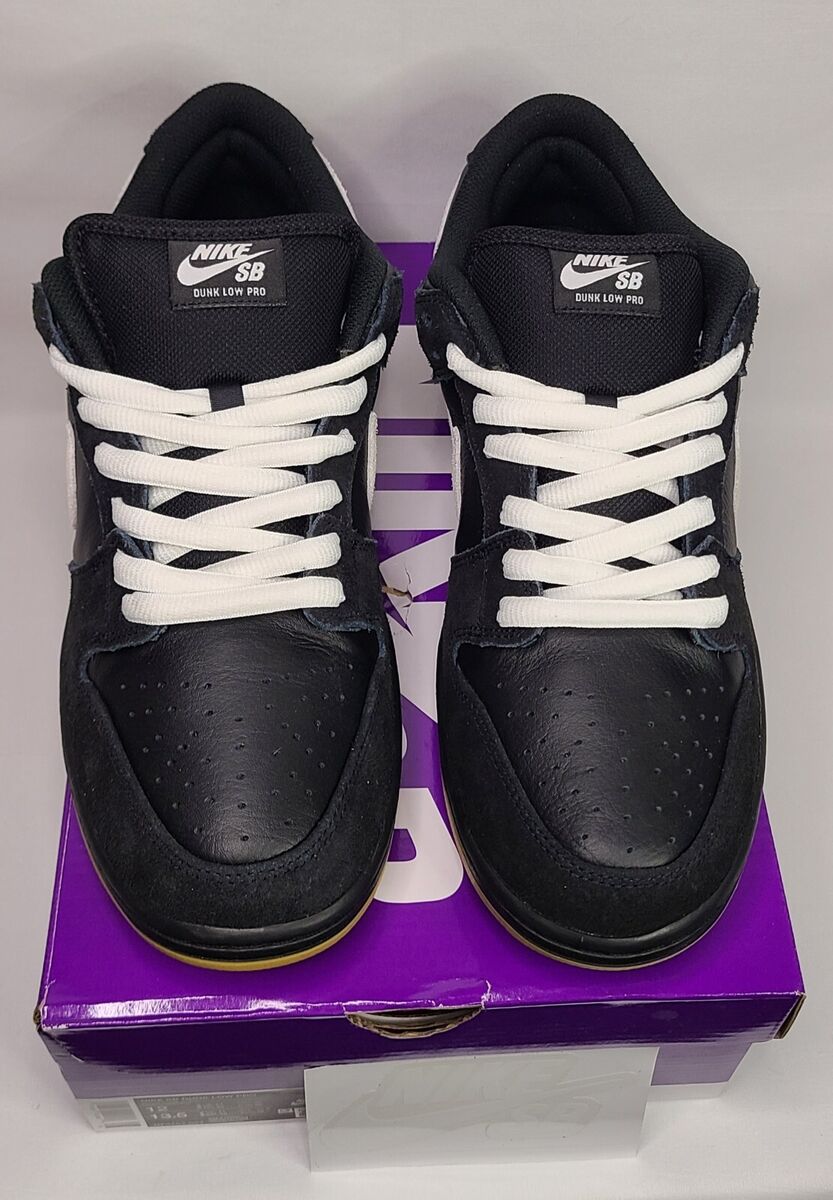 Nike SB Dunk Low Pro Black White Black Gum | Mens Sz 12 Nike SB Dunk Low Pro Black White Black Gum | Mens Sz 12