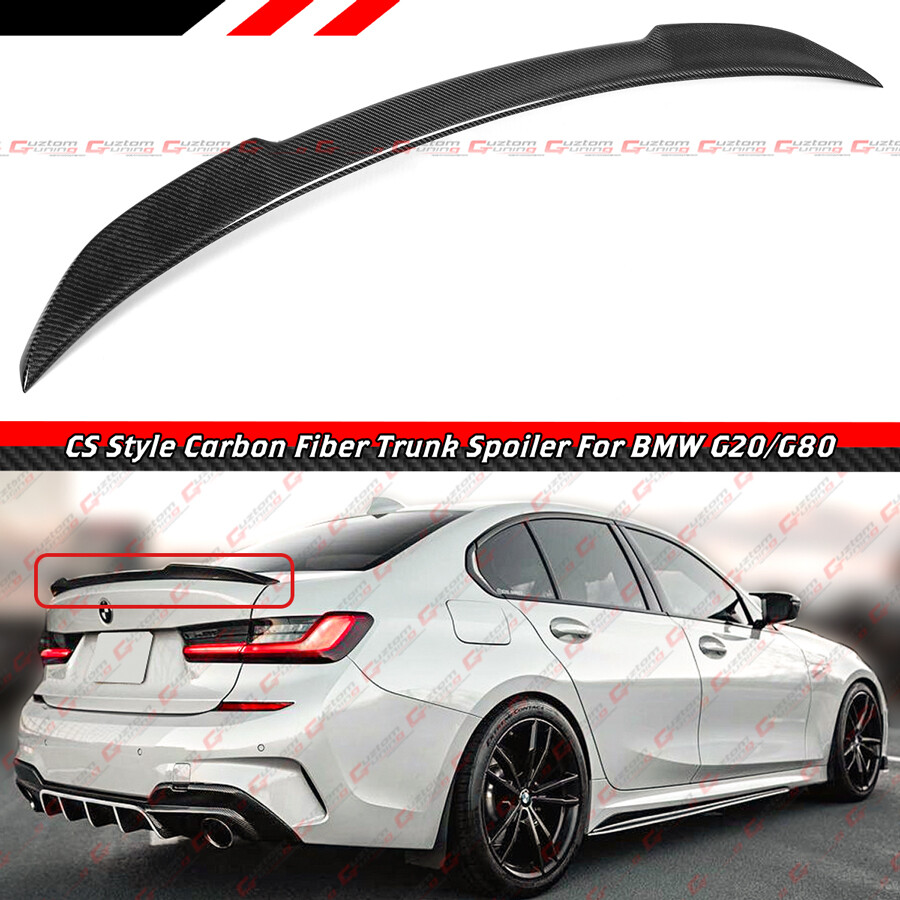 Багаж FOR 19-25 BMW G20 3 SERIES 330i G80 M3 CS STYLE CARBON FIBER
