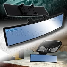 Blue Broadway 300MM Wide Convex Tint Interior Clip On Rear View Mirror Universal