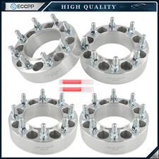 4P 2" 8x6.5 to 8x170 Hub Centric Conversion Wheel Adapters For Chevy GMC to Ford