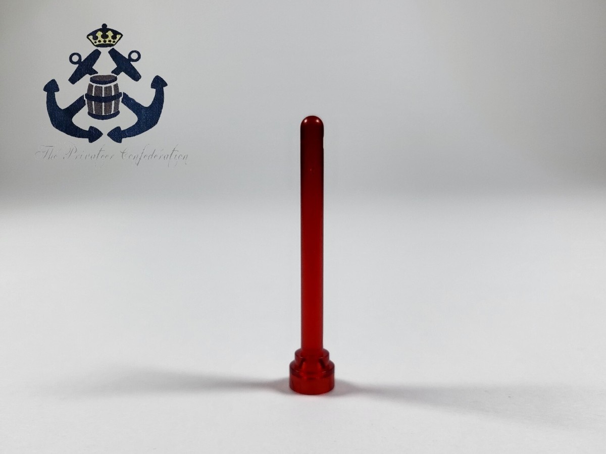 LEGO 1980s / 1990s Classic Space Trans-Red Antenna 4H 3957